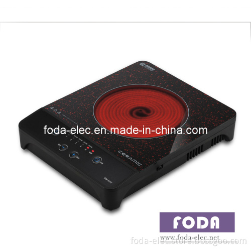 Cookware Table-Top Plastic Ceramic/Infrared Cooker Key-Type Single-Coil/Hilight/Hi-Light/Not Induction Stove/Cooker Hob Burner